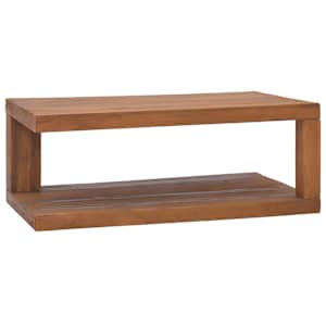 Konferenční stolek 90 x 50 x 35 cm masivní teakové dřevo - obrázek 5