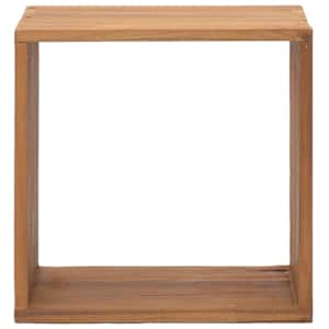 Noční stolek 40 x 30 x 40 cm masivní teakové dřevo - obrázek 2