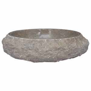 vidaXL valamu, hall, &Oslash;40 x 12 cm, marmor