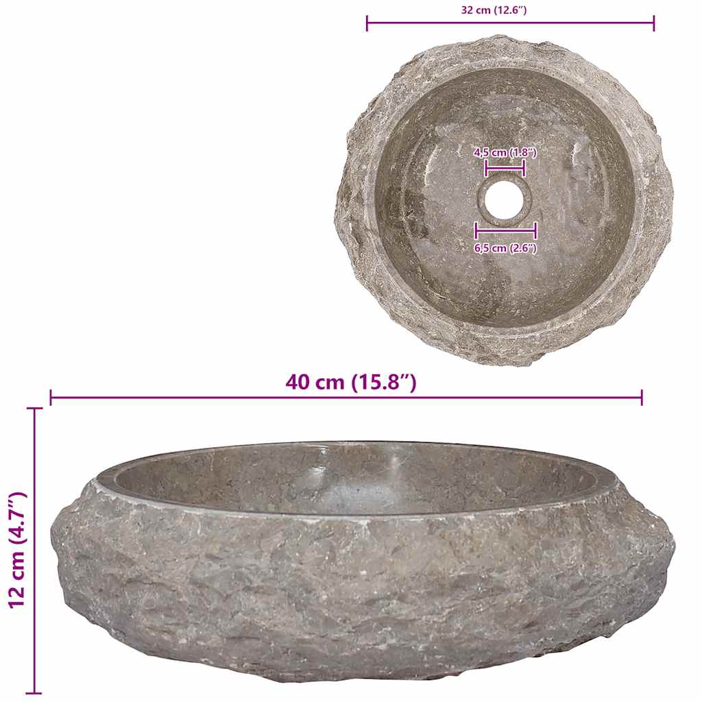 Bathroom Basin, Vessel Sink, Handmade, Naturally Varied Shape and Color Tone vid