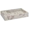 vidaXL valamu hall 58x39x10 cm, marmor