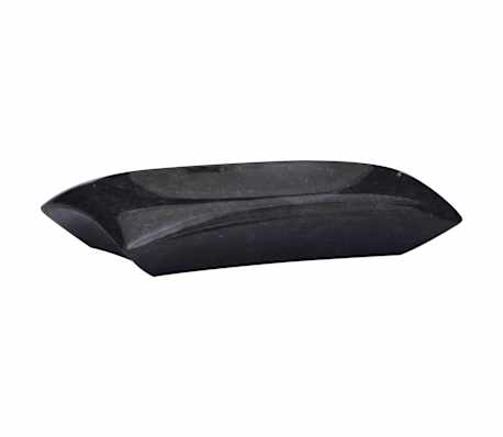 vidaXL Gootsteen 50x35x10 cm marmer zwart