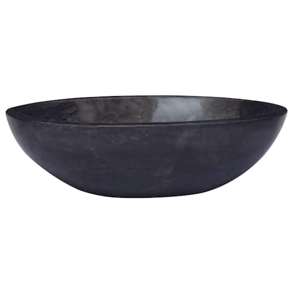 vidaXL valamu, must, 53 x 40 x 15 cm, marmor