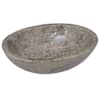 vidaXL valamu, hall, 53 x 40 x 15 cm, marmor