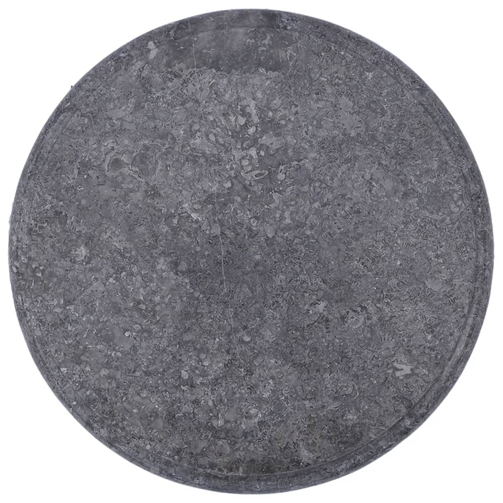Szürke márvány asztallap Ø40 x 2,5 cm 