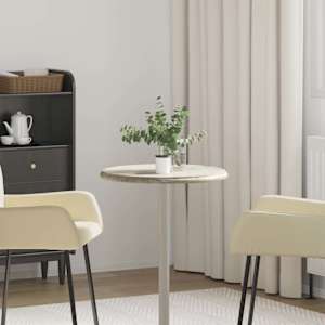 Mizna plošča siva Ø 50x2,5 cm marmor