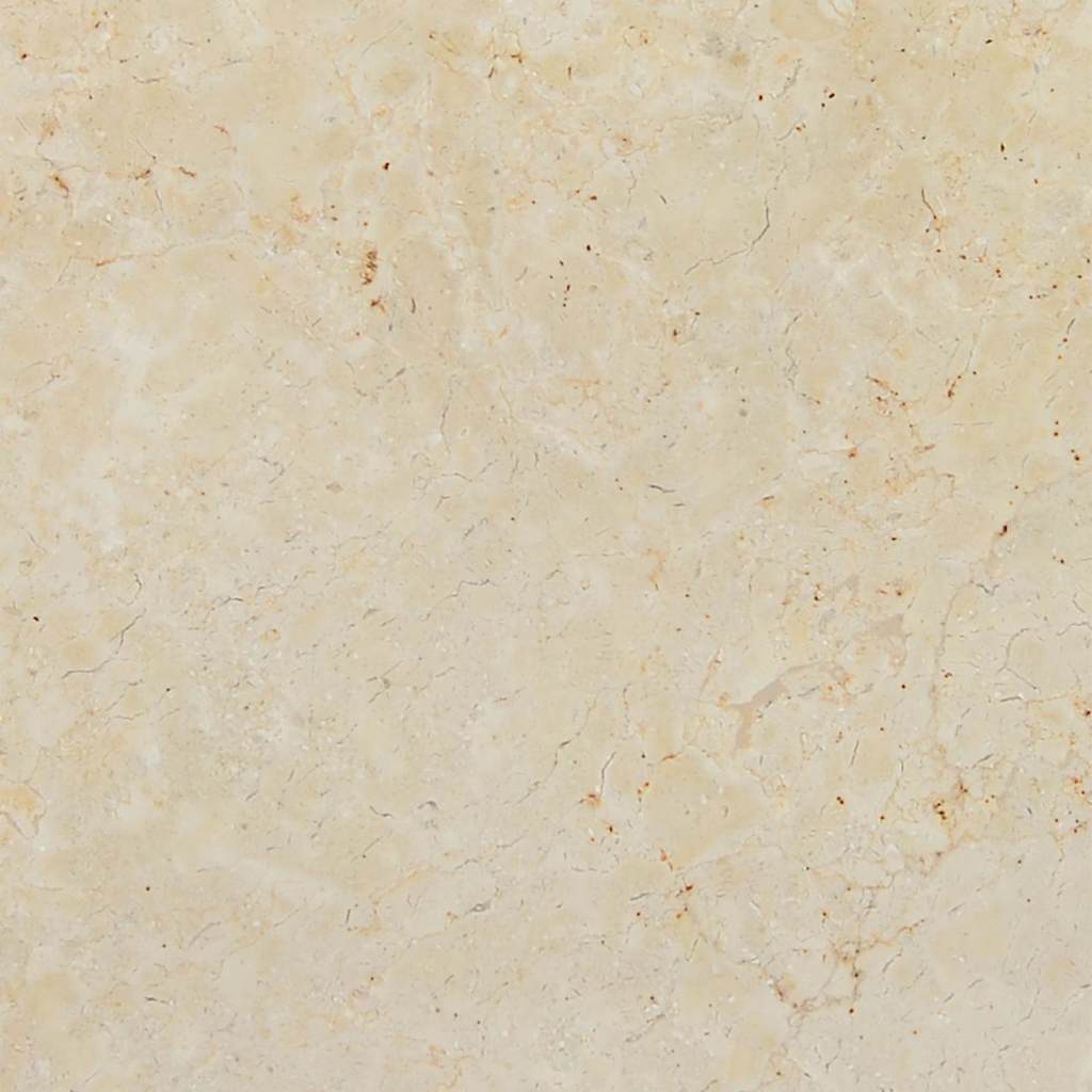 galda virsma, Ø60x2,5 cm, krēmkrāsas marmors