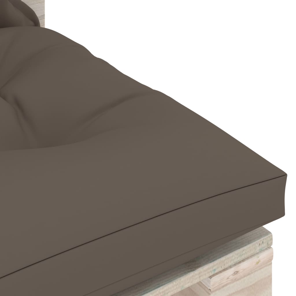 Set mobilier grădină din paleți cu perne, 6 piese, lemn de pin