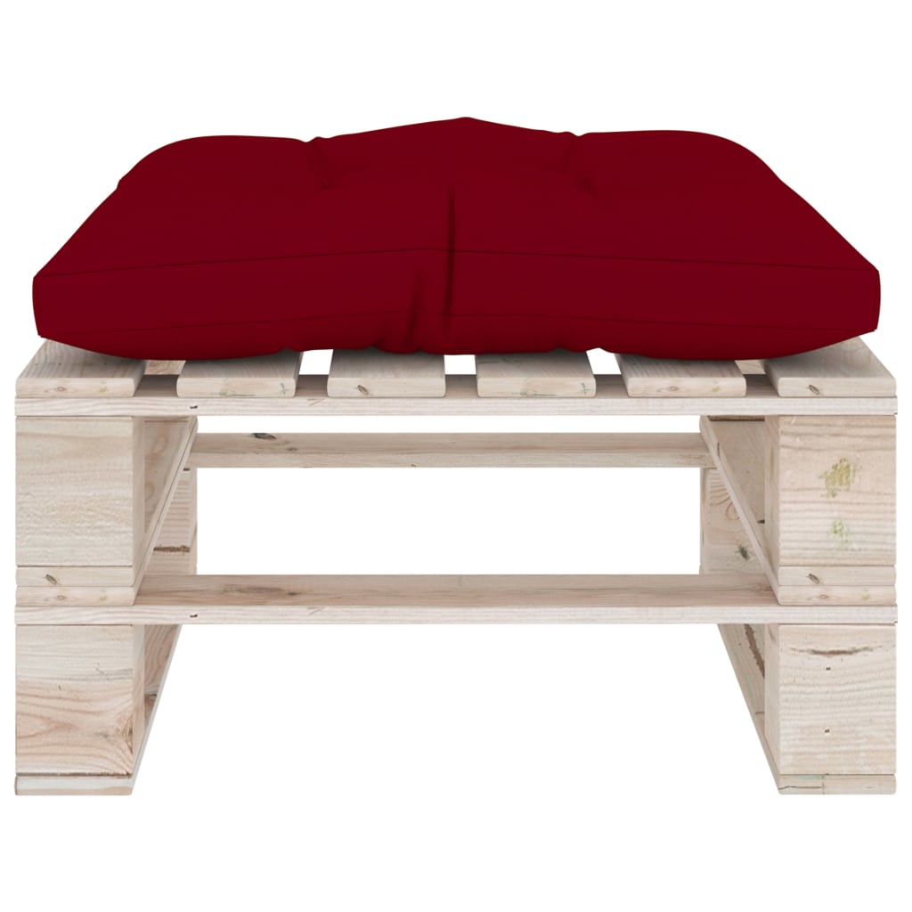 Set mobilier de grădină, cu perne, 6 piese, lemn de pin