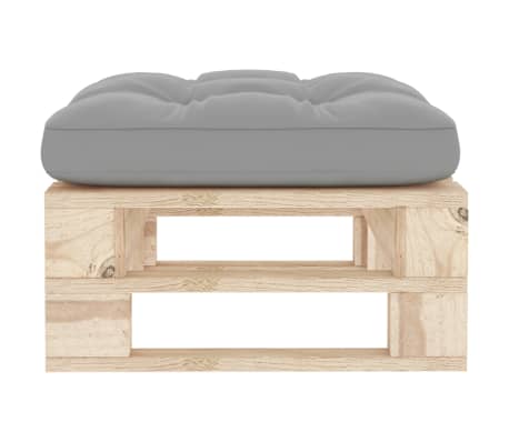 vidaXL Pallottoman impregnerad furu