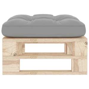 vidaXL Pallottoman impregnerad furu