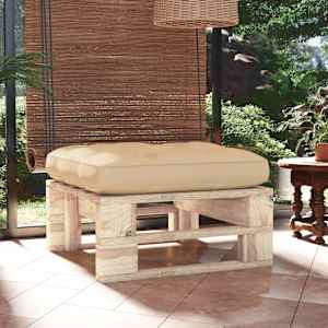 Vrtni tabure iz palet impregnirana borovina