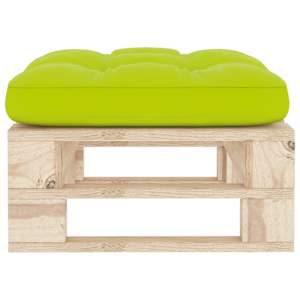 vidaXL Pouf palette de jardin bois de pin impr&eacute;gn&eacute;