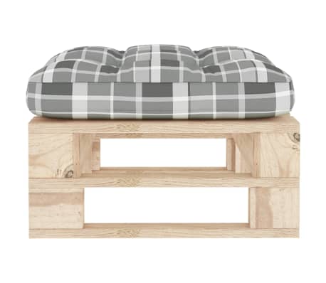 vidaXL Taburet de grădină din paleți, lemn de pin tratat