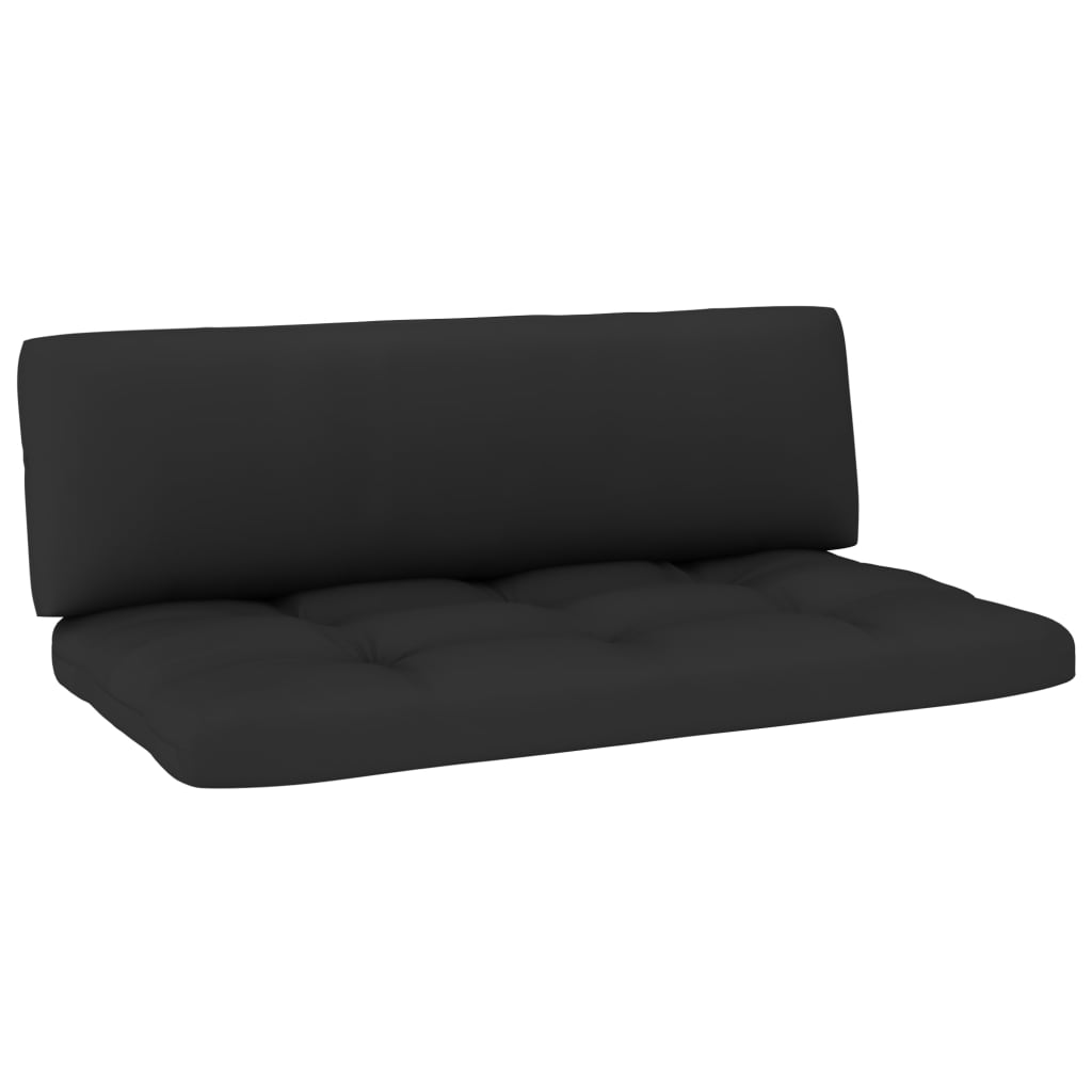 Thumbnail - vidaXL Outdoor-Mittelsofa Paletten Imprägniertes Kiefernholz Grau