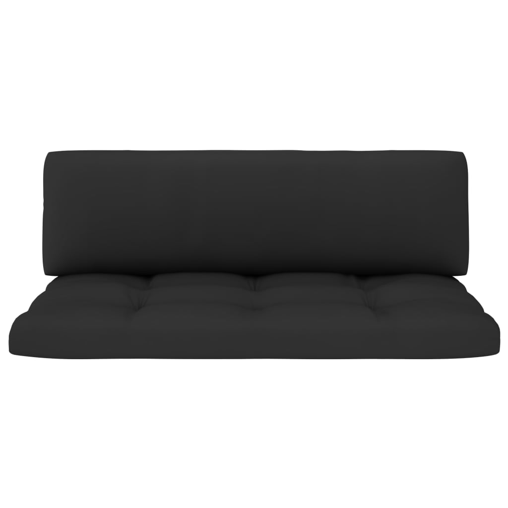 Thumbnail - vidaXL Outdoor-Mittelsofa Paletten Imprägniertes Kiefernholz Grau