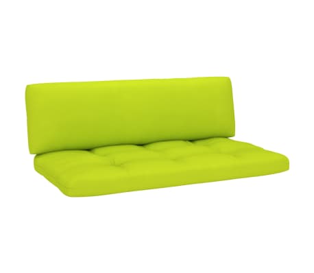 vidaXL Canap&eacute; central palette de jardin Gris Bois de pin impr&eacute;gn&eacute;