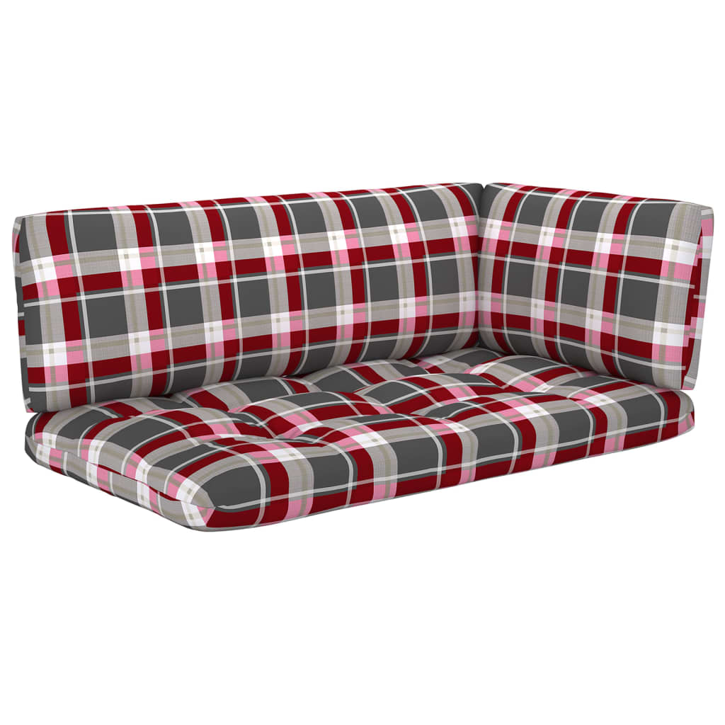 Thumbnail - vidaXL Outdoor-Ecksofa Paletten Kiefernholz Imprägniert Weiß