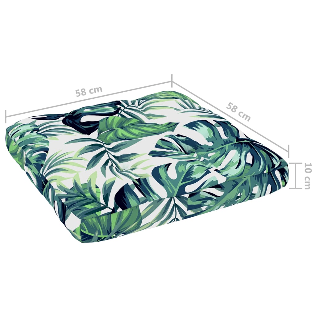 Set mobilier din paleți, perne, 4 buc., lemn pin tratat verde