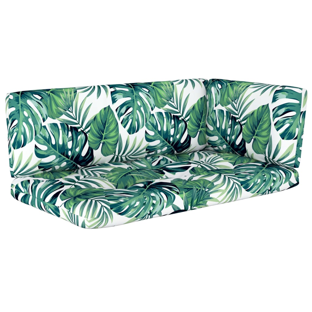 Set mobilier din paleți, perne, 4 buc., lemn pin tratat verde