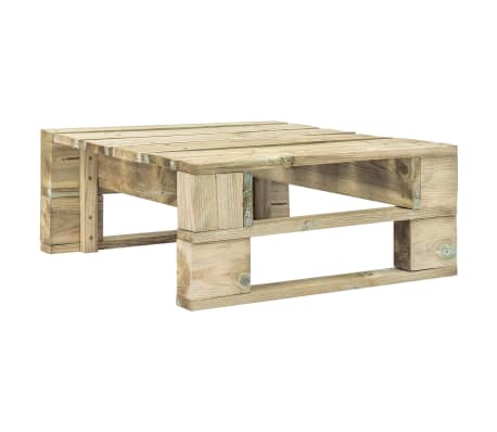 vidaXL Poilsio komplektas i&scaron; palečių su pagalvėlėmis, 4 dalių, pu&scaron;is