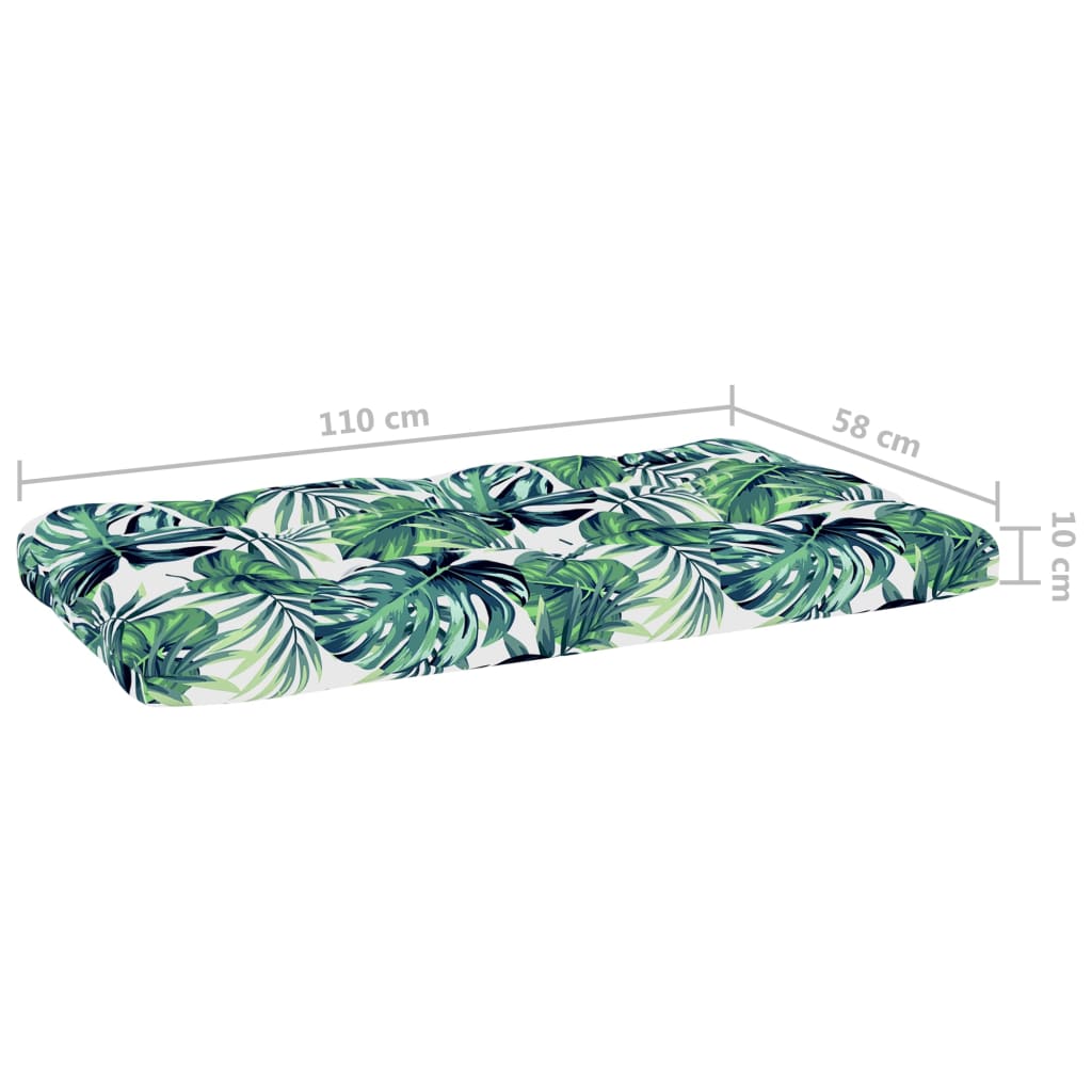 Sedežna garnitura iz palet 4-delna z blazinami impreg. borovina - slika 13