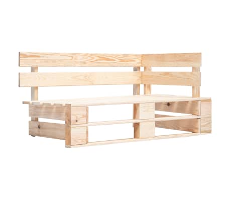 vidaXL Set Divani in Pallet con Cuscini 4 pz in Pino Impregnato