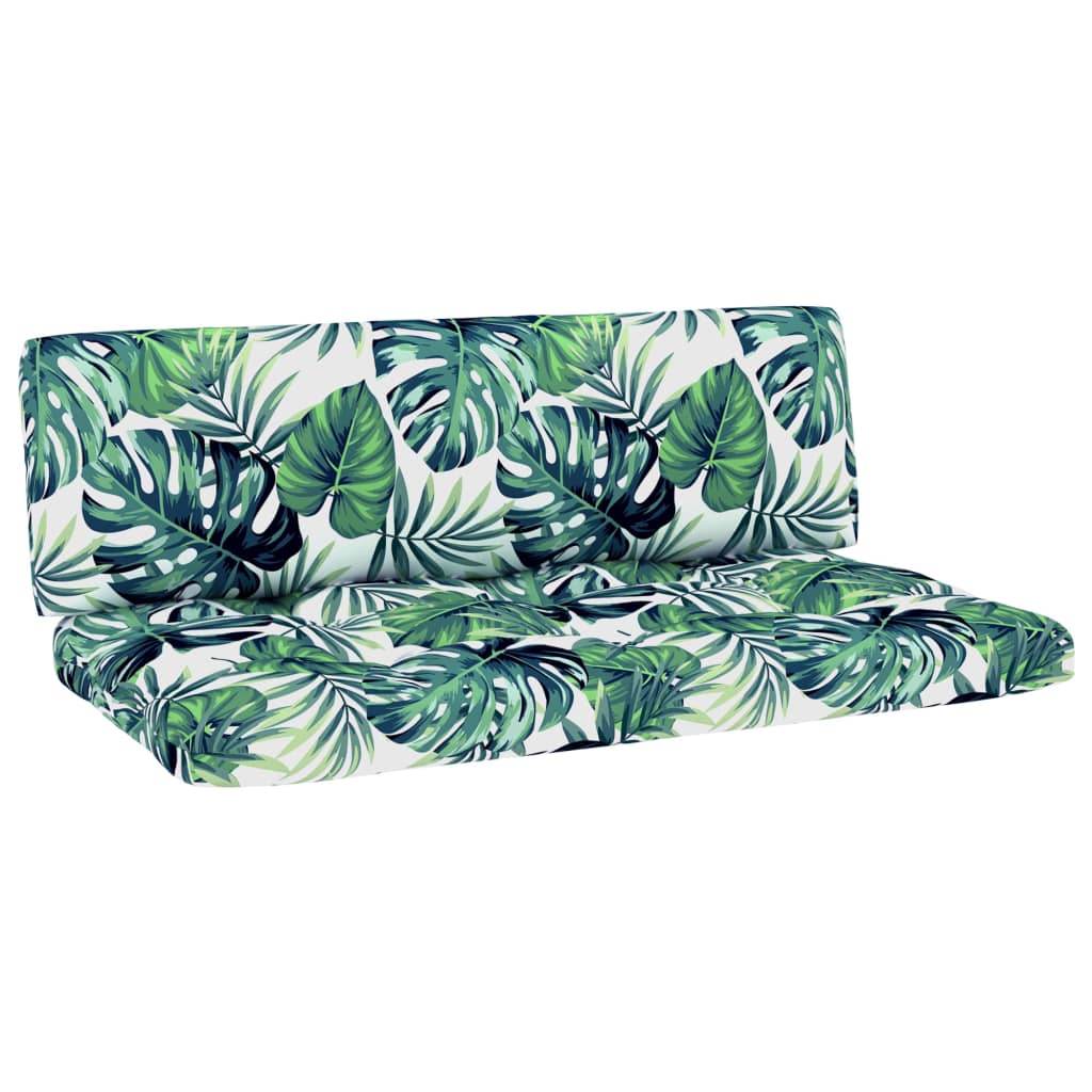 Set mobilier paleți cu perne, 6 piese, negru, lemn pin tratat