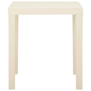 Zahradní stůl bílý 79 x 65 x 72 cm plast - obrázek 3