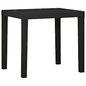 Zahradní stůl antracitový 79 x 65 x 72 cm plast - obrázek 1