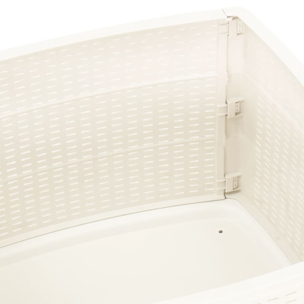 Garden Table White 53x53x40 Cm Plastic VidaXL 18 width=274