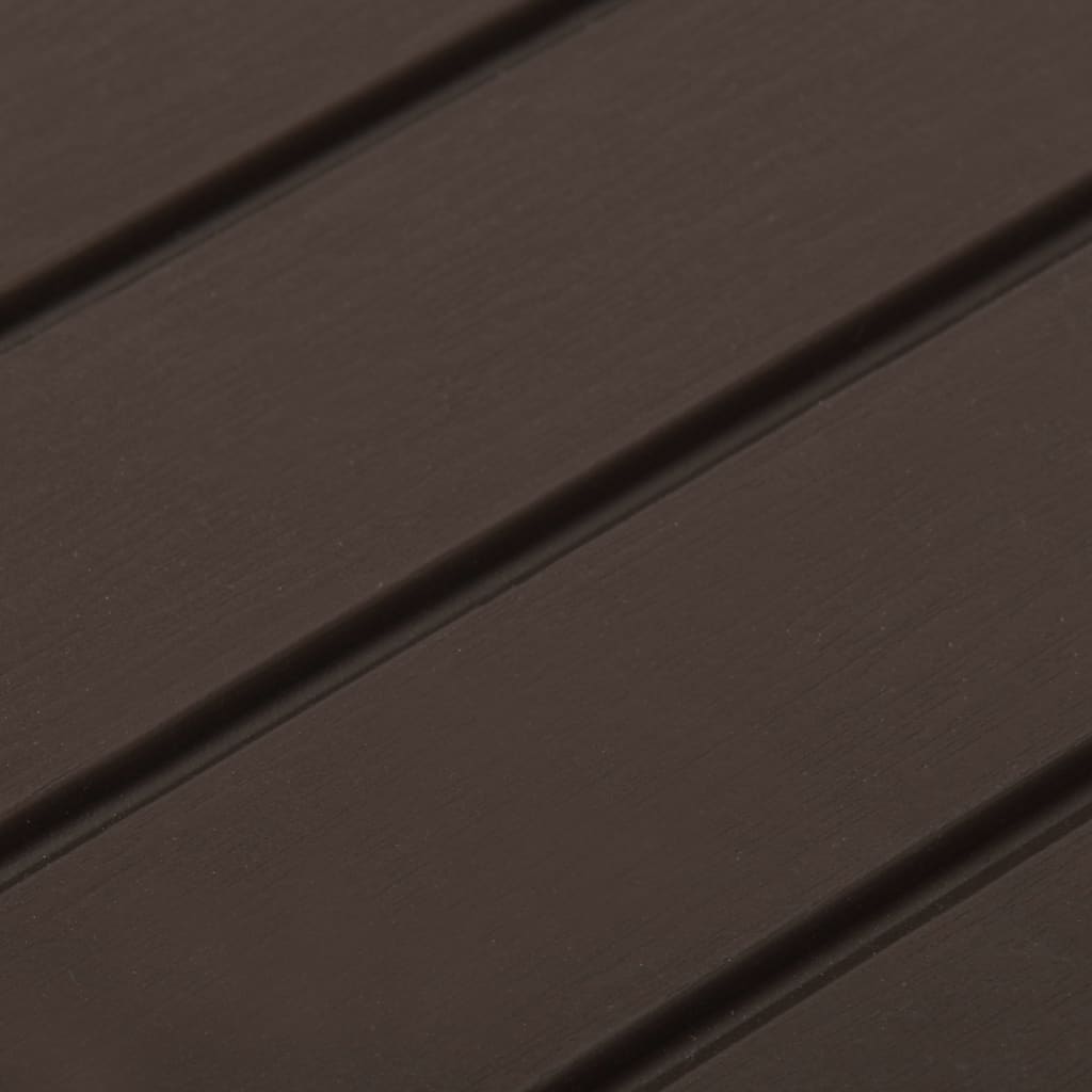 Garden Table Mocha 53x53x40 Cm Plastic VidaXL 17 width=274