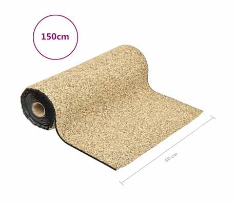 VidaXL – Revêtement Pierre Naturel 4x1m Pour Étang | Cache Bordure De Bâche | Aspect Rocheux Et Naturel