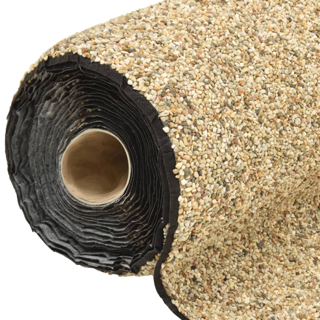 

vidaXL Grindfolie 1000x60 cm natuurlijke zandkleur