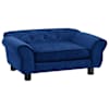 vidaXL koertediivan, sinine, 72 x 45 x 30 cm, pl&uuml;&uuml;s