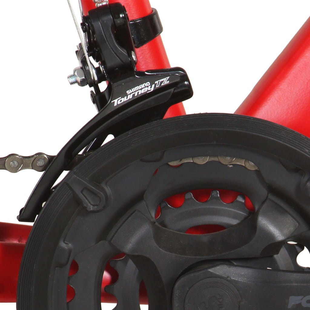21 sebességes piros mountain bike 29 hüvelykes kerékkel 53 cm 