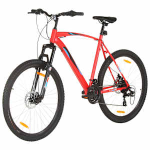 Horské kolo 21 rychlostí 29" kolo 53 cm rám červené - obrázek 2