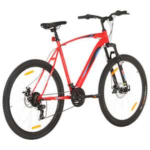 Horské kolo 21 rychlostí 29" kolo 53 cm rám červené - obrázek 3