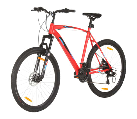 vidaXL Vélo de montagne 21 vitesses roues 29 pouces cadre 58 cm rouge