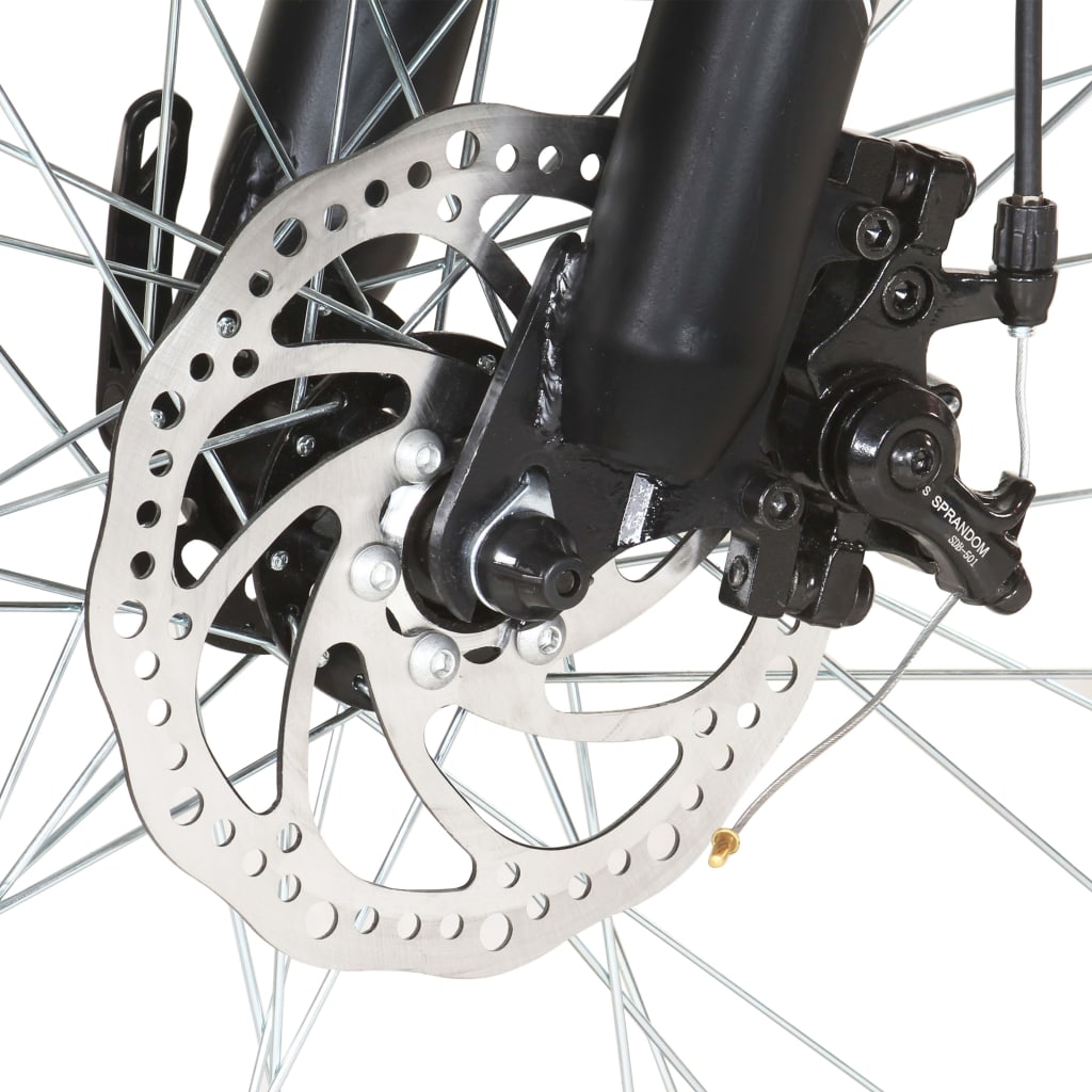 21 sebességes fekete mountain bike 29 hüvelykes kerékkel 48 cm 
