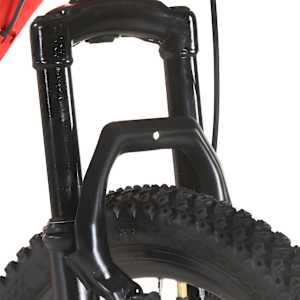 Horské kolo 21 rychlostí 27,5" kolo 38 cm červené - obrázek 4