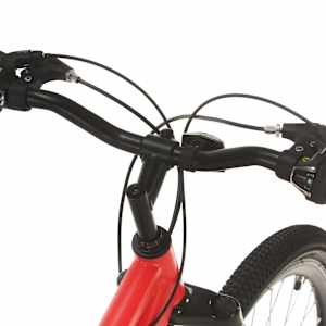 Horské kolo 21 rychlostí 27,5" kolo 38 cm červené - obrázek 7