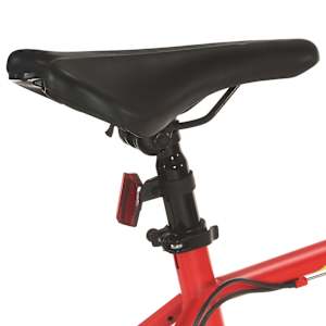 Horské kolo 21 rychlostí 27,5" kolo 38 cm červené - obrázek 8