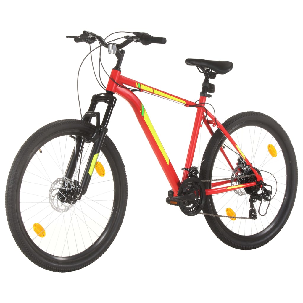 vidaXL Mountainbike 21 Gang 27,5 Zoll Rad 50 cm Rot