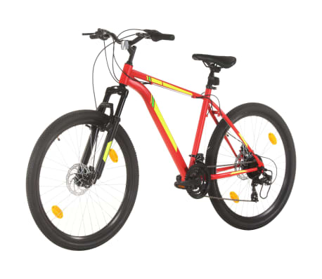 vidaXL Mountainbike 21 Gang 27,5 Zoll Rad 50 cm Rot