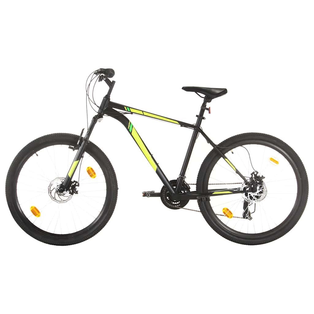 vidaXL Terrengsykkel 21 trinn 27,5-tommers hjul 42 cm svart