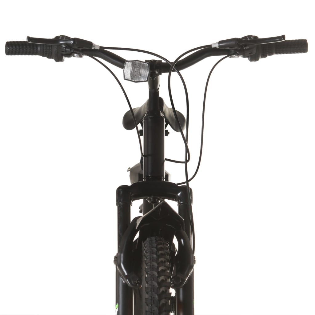 kalnu velosipēds, 21 ātrums, 26'', 36 cm, melns | Stepinfit.lv