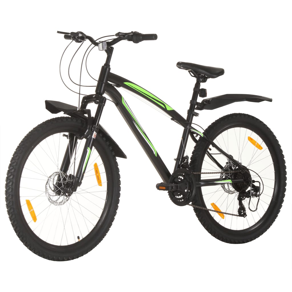 

vidaXL Mountainbike 21 versnellingen 26 inch wielen 42 cm zwart
