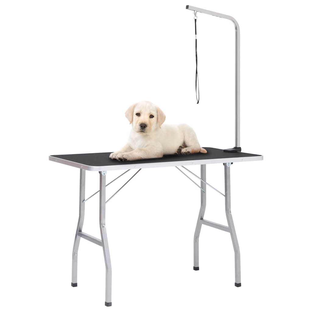 Petrashop  Nastavitelný stůl na stříhání psů s 1 smyčkou