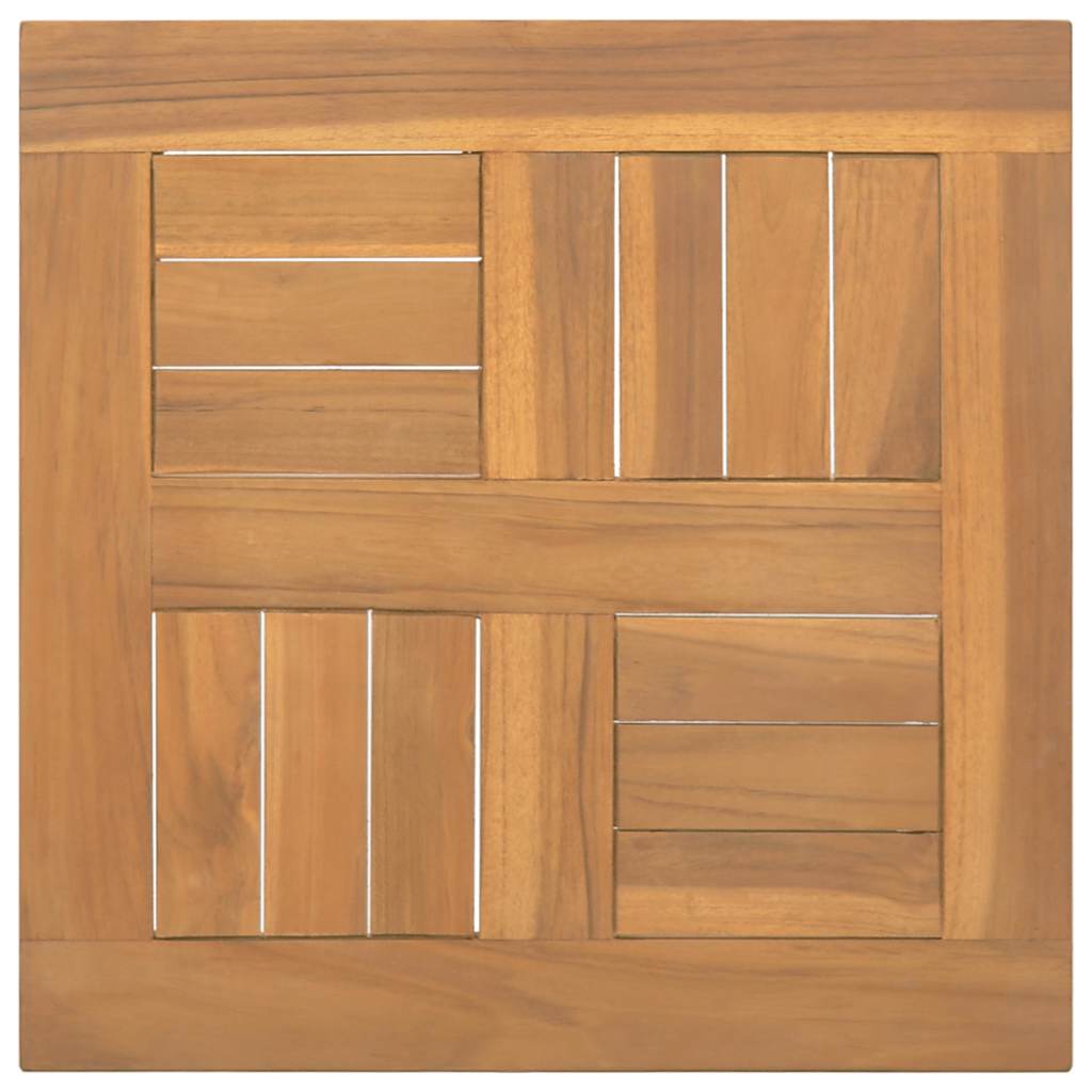vidaXL    40 x 40 x 2,5 .   Teak